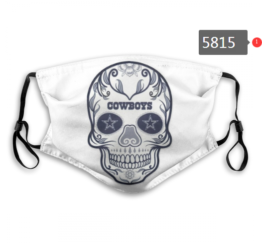 2020 NFL Dallas cowboys #9 Dust mask with filter->nfl dust mask->Sports Accessory